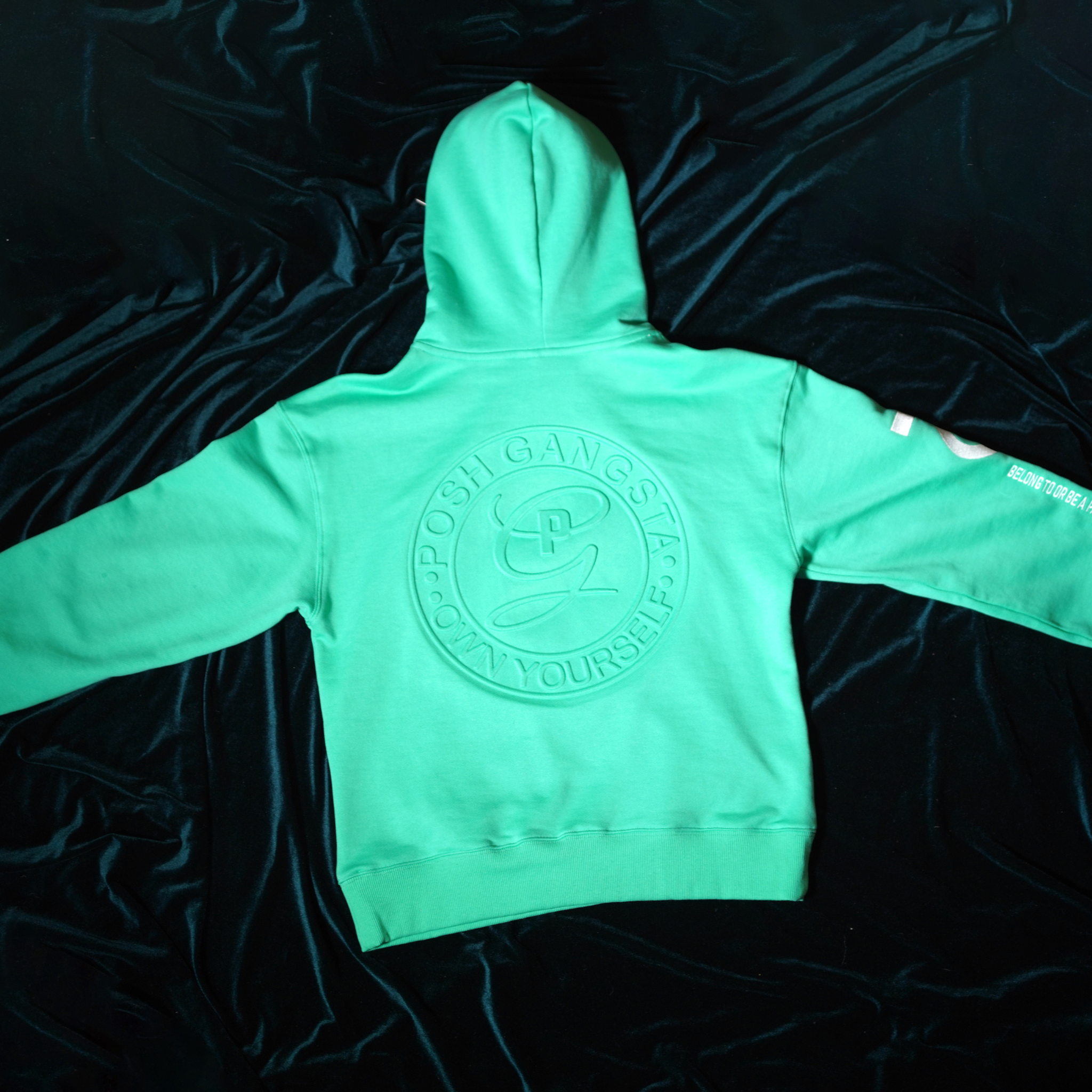 Posh_Gangsta_Tracksuit_Ebullient_Green_Hoodie_Back