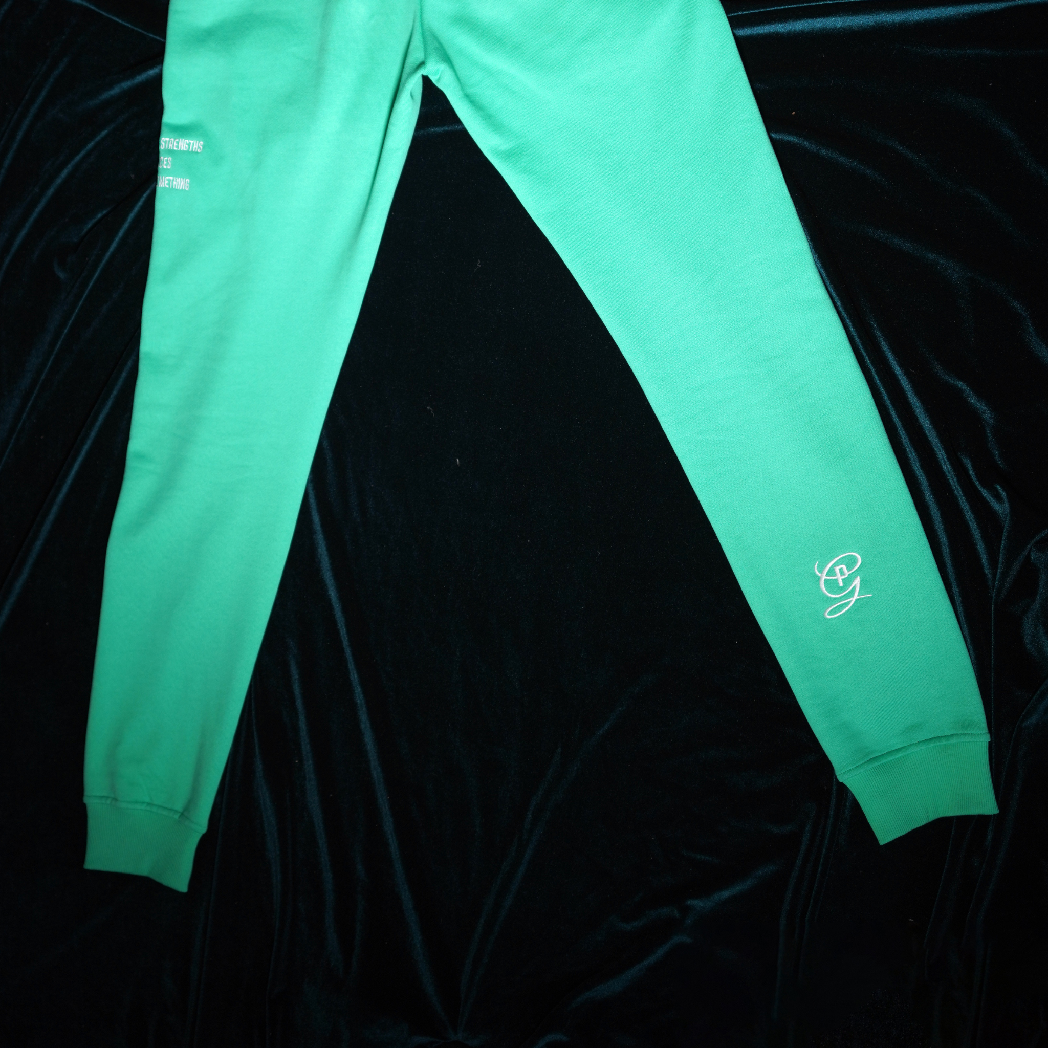 Posh_Gangsta_Tracksuit_Ebullient_Green_Joggers_Back_Cuffs