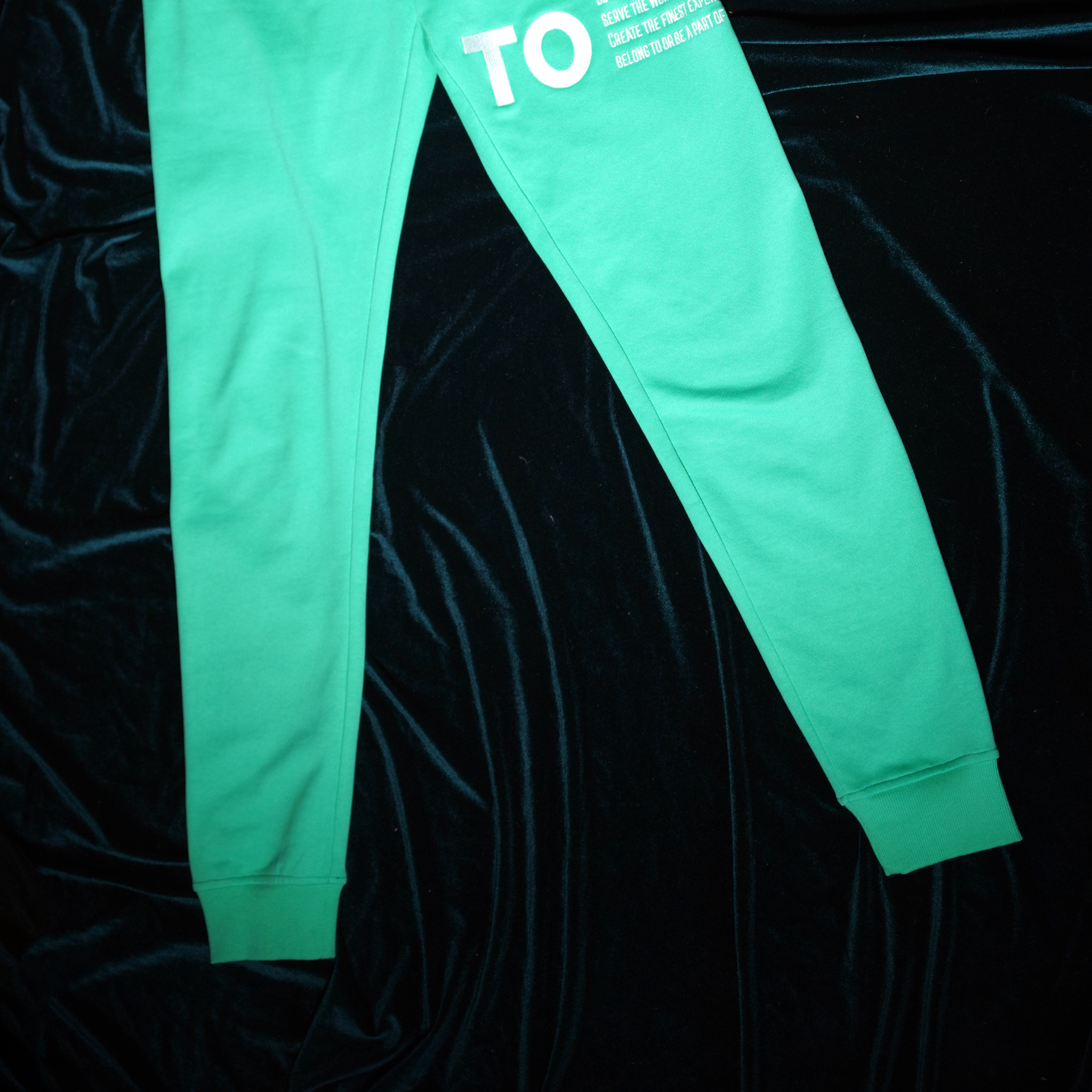 Posh_Gangsta_Tracksuit_Ebullient_Green_Joggers_Front_Cuffs